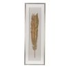 16" x 47" Gold Leaf Framed Wall Art, Wall Decor for Living Room Dining Room Office Bedroom