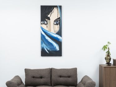 Wandela Wall Canvas Paintings 47'' x 19''