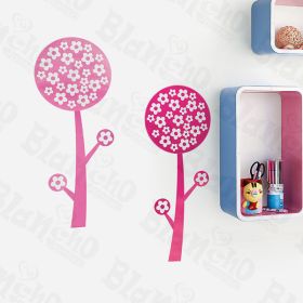 Pink Trees - Wall Decals Stickers Appliques Home Decor