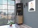 Leah Corner Bar Cabinet