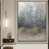 Hand Painted Oil Paintin Wall Art On Canvas Grey Modern Abstract Classic Living Room Hallway Luxurious Decorative Painting