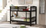 win Over Twin Bunk Bed with Ladder