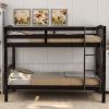 win Over Twin Bunk Bed with Ladder