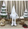 Pink White Gray Christmas Elf Cute Faceless Doll Santa Claus Ornament Xmas Gifts Pendants Navidad Merry Christms Decor For Home